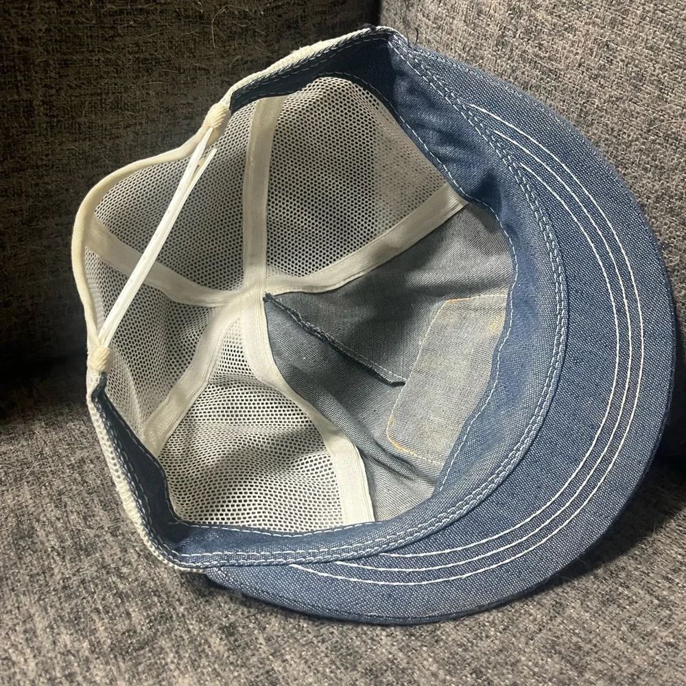 Arrowhead Mills Short Brim Denim Cap - Picture 5 of 5
